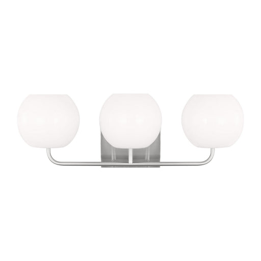 Myhouse Lighting Generation Lighting - GLV1013EN3/BS - Three Light Vanity - Rory - Brushed Steel