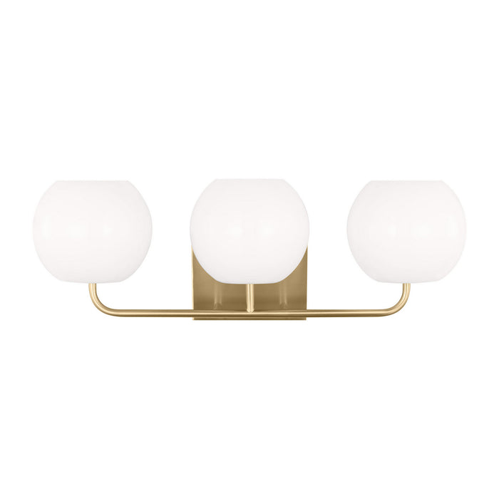 Myhouse Lighting Generation Lighting - GLV1013EN3/SB - Three Light Vanity - Rory - Satin Bronze