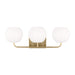 Myhouse Lighting Generation Lighting - GLV1013EN3/SB - Three Light Vanity - Rory - Satin Bronze