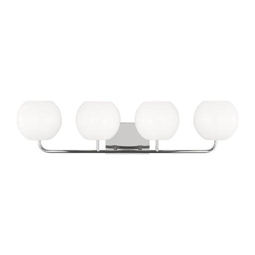 Myhouse Lighting Generation Lighting - GLV1014EN3/CH - Four Light Vanity - Rory - Chrome