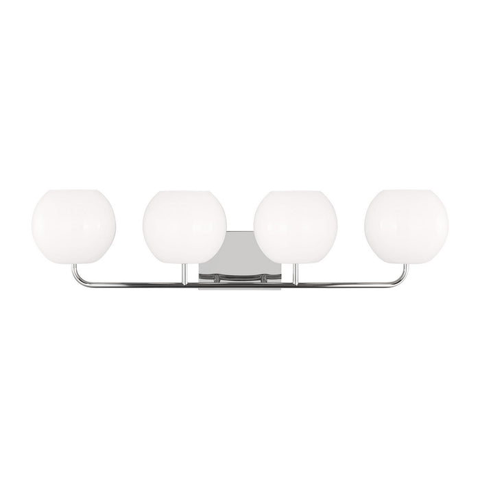 Myhouse Lighting Generation Lighting - GLV1014EN3/CH - Four Light Vanity - Rory - Chrome