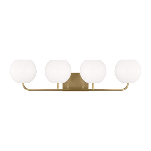Myhouse Lighting Generation Lighting - GLV1014EN3/SB - Four Light Vanity - Rory - Satin Bronze