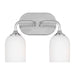 Myhouse Lighting Generation Lighting - GLV1022EN3/CH - Two Light Vanity - Emile - Chrome