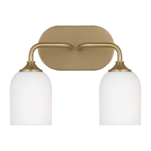 Myhouse Lighting Generation Lighting - GLV1022EN3/SB - Two Light Vanity - Emile - Satin Bronze
