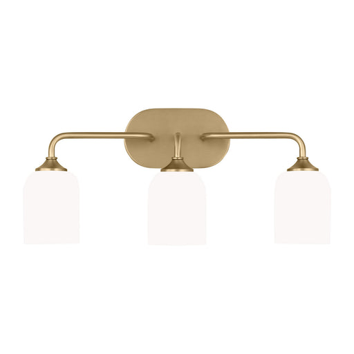 Myhouse Lighting Generation Lighting - GLV1023EN3/SB - Three Light Vanity - Emile - Satin Bronze