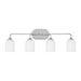 Myhouse Lighting Generation Lighting - GLV1024EN3/CH - Four Light Vanity - Emile - Chrome