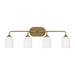 Myhouse Lighting Generation Lighting - GLV1024EN3/SB - Four Light Vanity - Emile - Satin Bronze