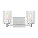 Myhouse Lighting Generation Lighting - GLV1032EN/CH - Two Light Wall / Bath - Parker - Chrome