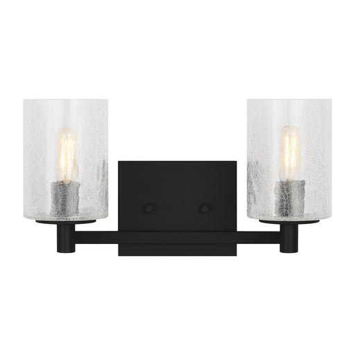 Myhouse Lighting Generation Lighting - GLV1032EN/MBK - Two Light Wall / Bath - Parker - Midnight Black