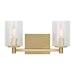 Myhouse Lighting Generation Lighting - GLV1032EN/SB - Two Light Wall / Bath - Parker - Satin Bronze