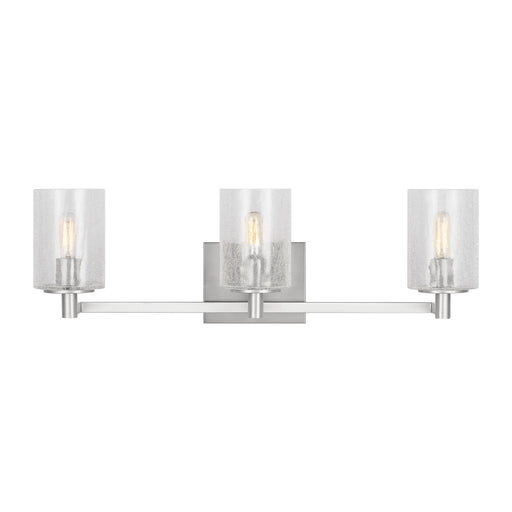 Myhouse Lighting Generation Lighting - GLV1033EN/BS - Three Light Wall / Bath - Parker - Brushed Steel