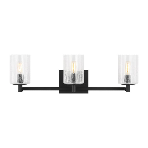 Myhouse Lighting Generation Lighting - GLV1033EN/MBK - Three Light Wall / Bath - Parker - Midnight Black