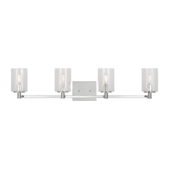 Myhouse Lighting Generation Lighting - GLV1034EN/CH - Four Light Wall / Bath - Parker - Chrome