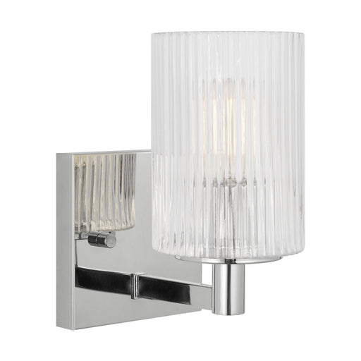 Myhouse Lighting Generation Lighting - GLV1041CH - One Light Wall / Bath Sconce - Lando - Chrome