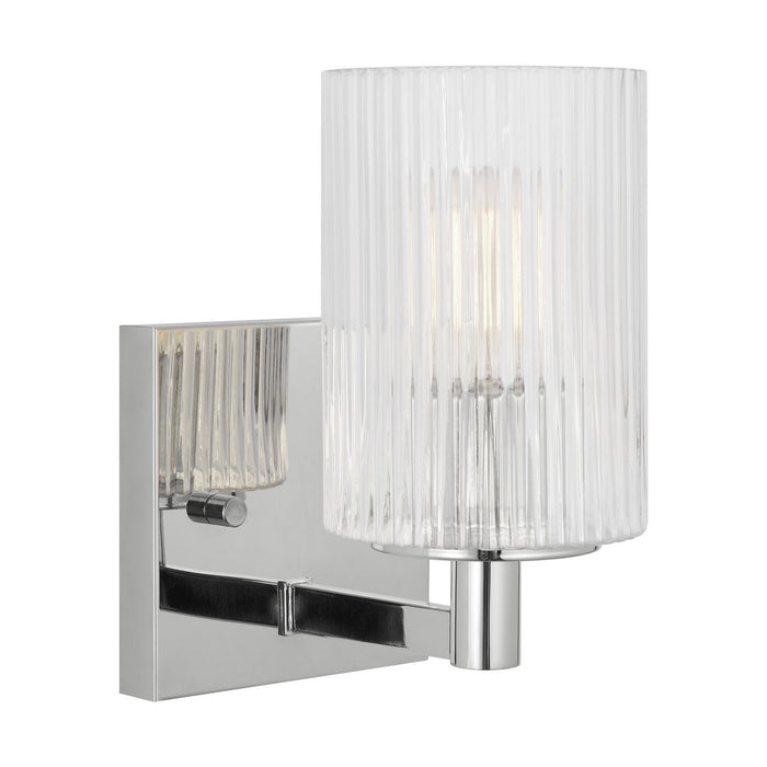 Myhouse Lighting Generation Lighting - GLV1041CH - One Light Wall / Bath Sconce - Lando - Chrome