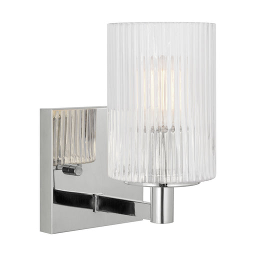 Myhouse Lighting Generation Lighting - GLV1041EN/CH - One Light Wall / Bath Sconce - Lando - Chrome