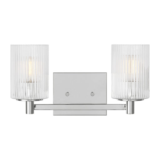 Myhouse Lighting Generation Lighting - GLV1042EN/CH - Two Light Wall / Bath - Lando - Chrome