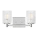 Myhouse Lighting Generation Lighting - GLV1042EN/CH - Two Light Wall / Bath - Lando - Chrome