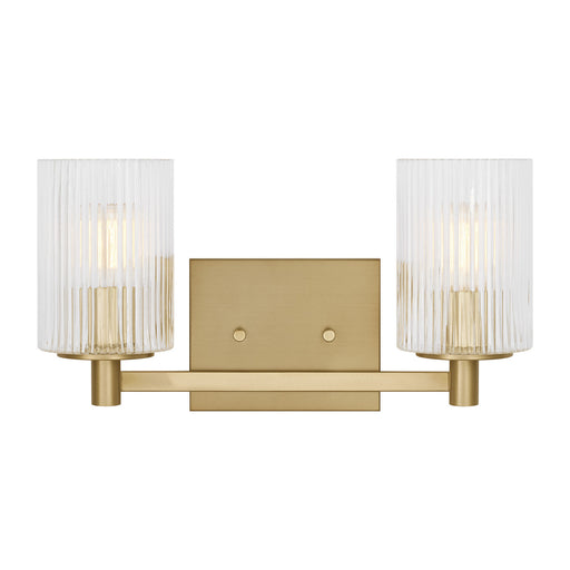 Myhouse Lighting Generation Lighting - GLV1042EN/SB - Two Light Wall / Bath - Lando - Satin Bronze