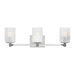 Myhouse Lighting Generation Lighting - GLV1043EN/CH - Three Light Wall / Bath - Lando - Chrome