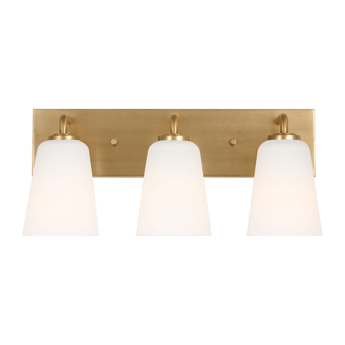 Myhouse Lighting Generation Lighting - GLV1053SB - Vanity - Miles - Satin Brass