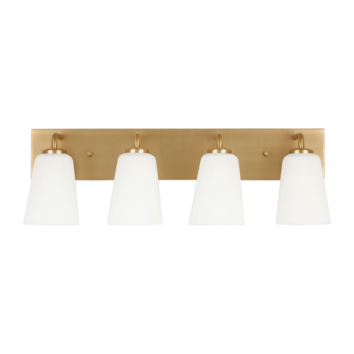 Myhouse Lighting Generation Lighting - GLV1054SB - Vanity - Miles - Satin Brass