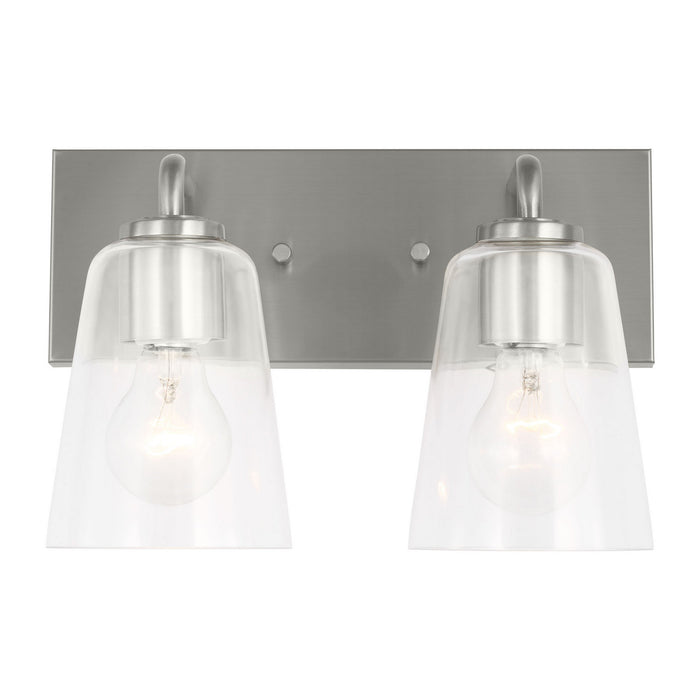 Myhouse Lighting Generation Lighting - GLV1062BS - Vanity - Miles - Brushed Nickel