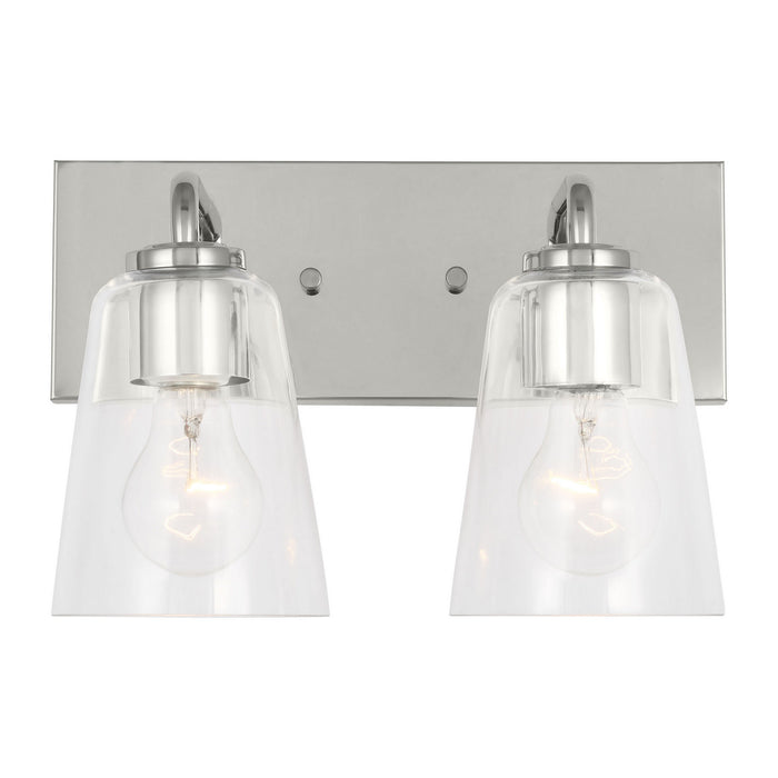 Myhouse Lighting Generation Lighting - GLV1062CH - Vanity - Miles - Chrome