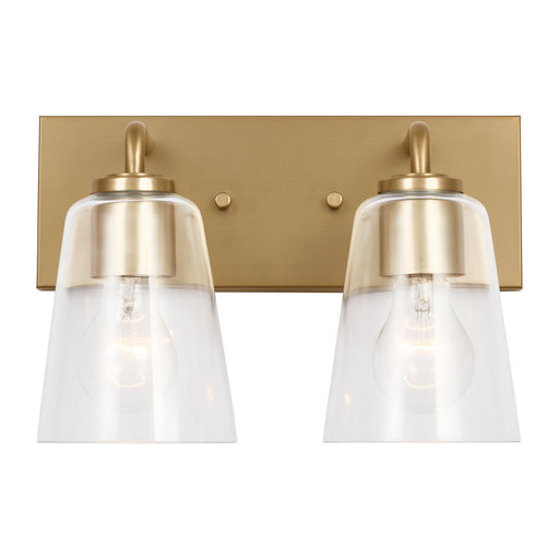 Myhouse Lighting Generation Lighting - GLV1062SB - Vanity - Miles - Satin Brass
