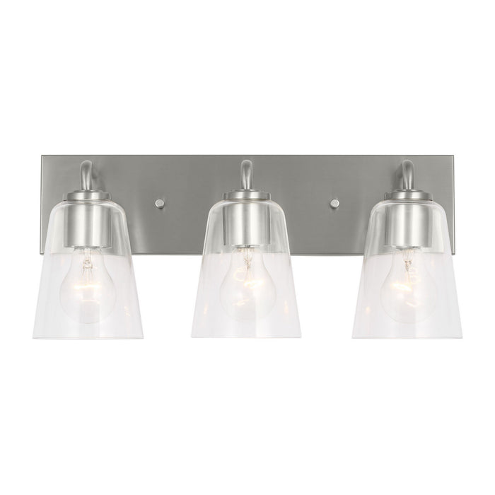 Myhouse Lighting Generation Lighting - GLV1063BS - Vanity - Miles - Brushed Nickel