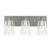 Myhouse Lighting Generation Lighting - GLV1063BS - Vanity - Miles - Brushed Nickel