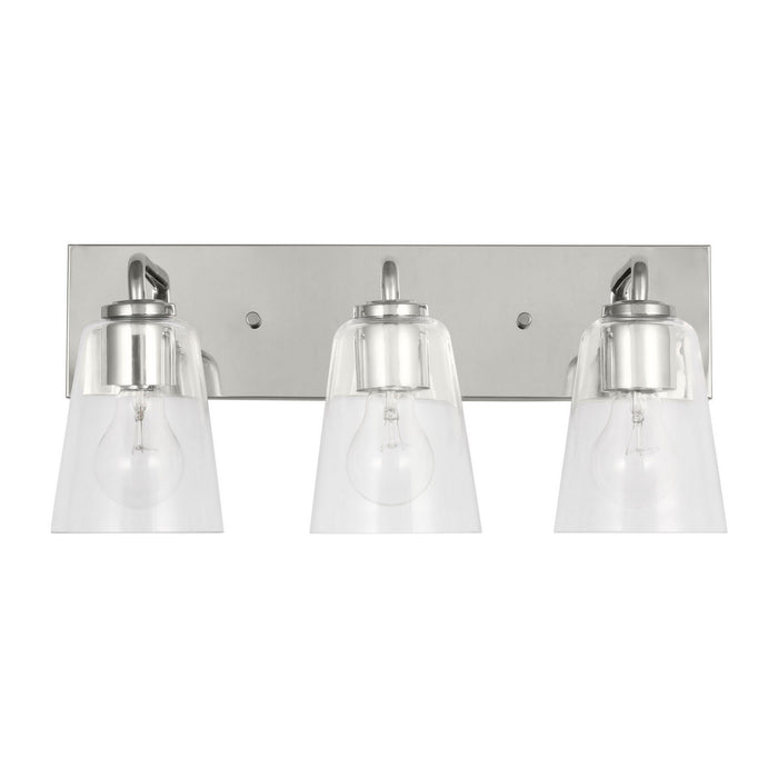 Myhouse Lighting Generation Lighting - GLV1063CH - Vanity - Miles - Chrome
