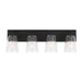 Myhouse Lighting Generation Lighting - GLV1064MBK - Vanity - Miles - Midnight Black