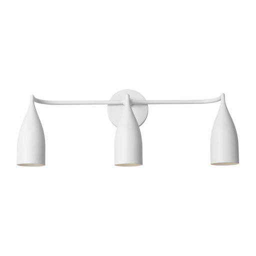 Myhouse Lighting Generation Lighting - GLV1083MWT - Three Light Vanity - Maya - Matte White