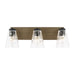 Myhouse Lighting Generation Lighting - GLV1113MBKCRO - Vanity - Dunton - Midnight Black