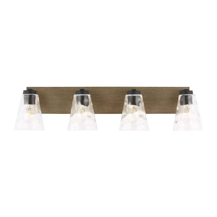 Myhouse Lighting Generation Lighting - GLV1114MBKCRO - Vanity - Dunton - Midnight Black