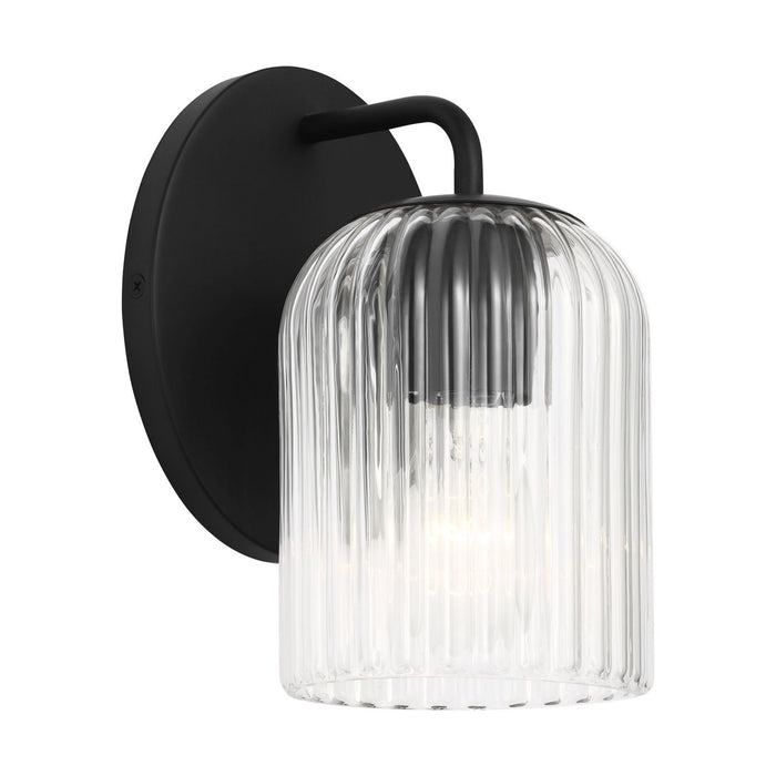 Myhouse Lighting Generation Lighting - GLV1131MBK - Wall Sconce - Eisele - Midnight Black