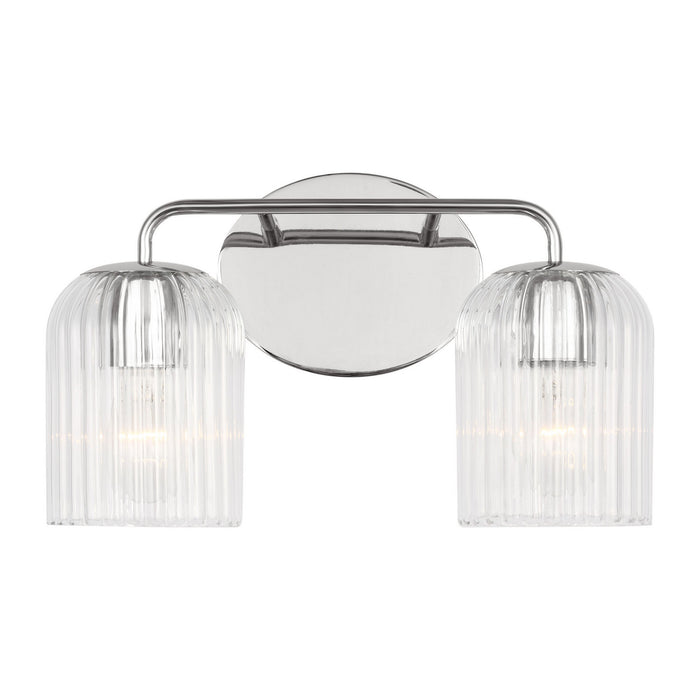 Myhouse Lighting Generation Lighting - GLV1132CH - Two Light Vanity - Eisele - Chrome