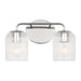 Myhouse Lighting Generation Lighting - GLV1132CH - Two Light Vanity - Eisele - Chrome