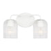 Myhouse Lighting Generation Lighting - GLV1132MWT - Two Light Vanity - Eisele - Matte White