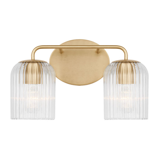 Myhouse Lighting Generation Lighting - GLV1132SB - Two Light Vanity - Eisele - Satin Brass
