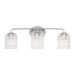 Myhouse Lighting Generation Lighting - GLV1133BS - Three Light Vanity - Eisele - Brushed Nickel