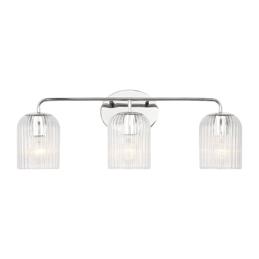 Myhouse Lighting Generation Lighting - GLV1133CH - Three Light Vanity - Eisele - Chrome