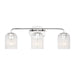 Myhouse Lighting Generation Lighting - GLV1133CH - Three Light Vanity - Eisele - Chrome