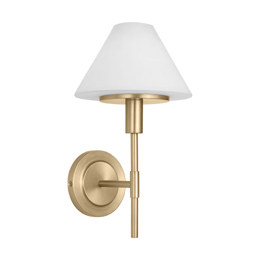 Myhouse Lighting Generation Lighting - GLW1011SB - Wall Sconce - Mendota - Satin Brass