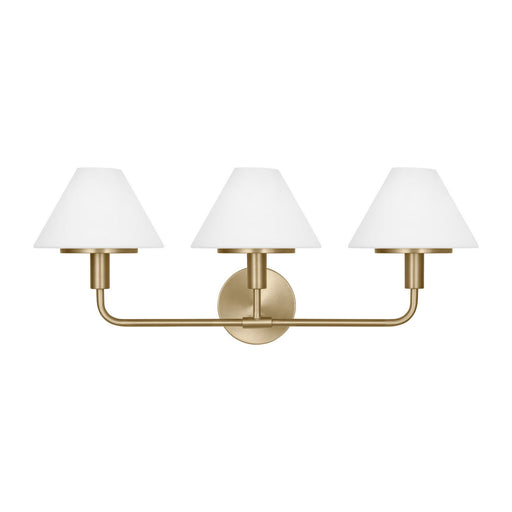 Myhouse Lighting Generation Lighting - GLW1033SB - Wall Sconce - Mendota - Satin Brass