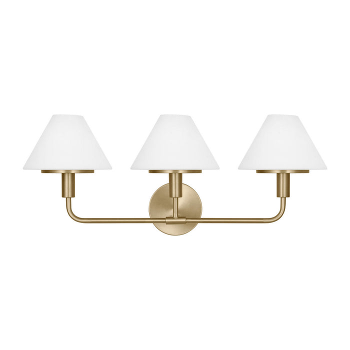 Myhouse Lighting Generation Lighting - GLW1033SB - Wall Sconce - Mendota - Satin Brass