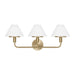 Myhouse Lighting Generation Lighting - GLW1033SB - Wall Sconce - Mendota - Satin Brass