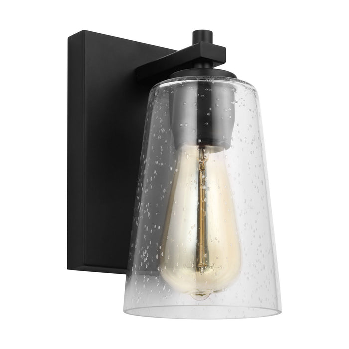 Myhouse Lighting Visual Comfort Studio - VS24301MBK - One Light Wall Sconce - Mercer - Midnight Black