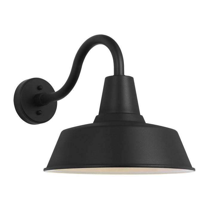 Myhouse Lighting Visual Comfort Studio - SLO1201TXB - One Light Wall Lantern - Barn Light - Textured Black